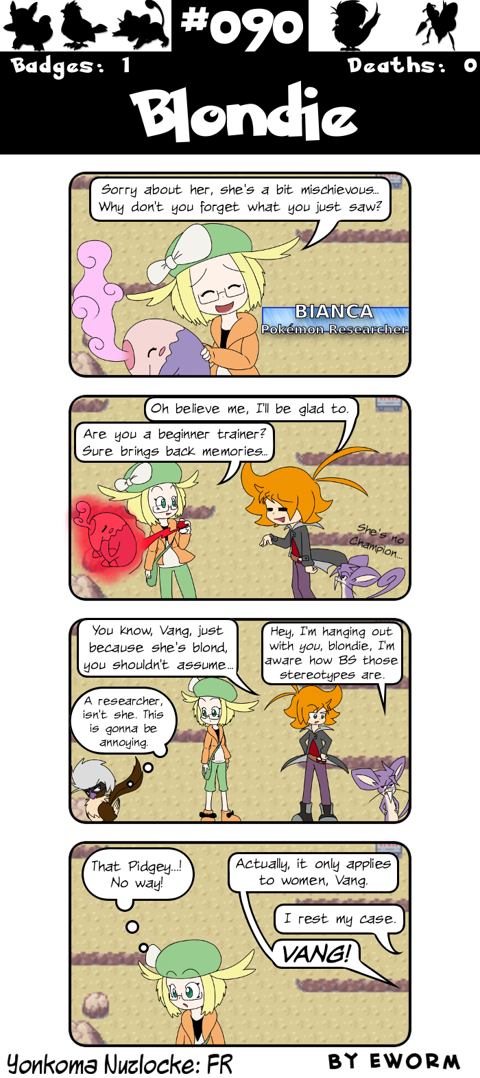 Supposedly gen V story is years after the gen I one, but heck, I can switch it around and nothing happens. Aside from me suddenly wanting to do two prequels to YN...