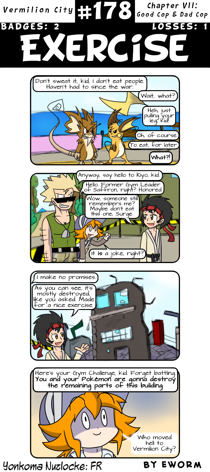 Believe it or not, YN is going to explain what "the war" was! I'm serious.