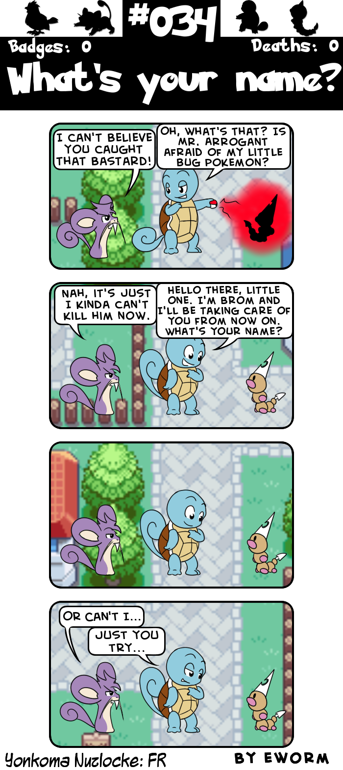 Copy-pasted, no time wasted... I already like that little guy.