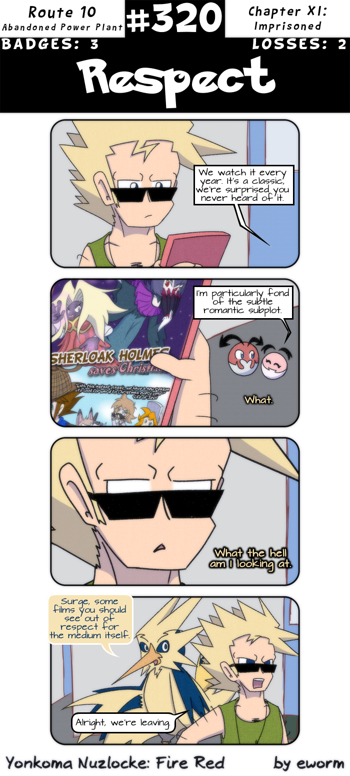 Sure hope you've been working on that spin-off comic, guys.