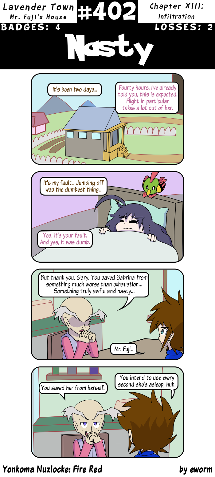 Just so you know, that shipshipping three-parter still exhausted Sabrina less than it did me.