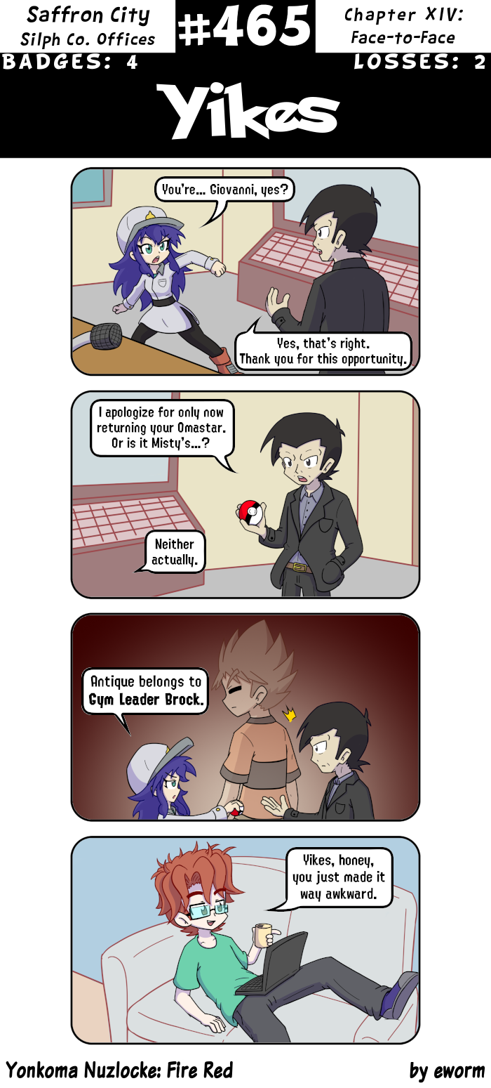 Holy crap, when was the last time we've seen Brock? I don't even remember any flashbacks like this since he exploded.